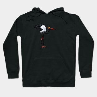 Saddle-Billed Stork Hoodie